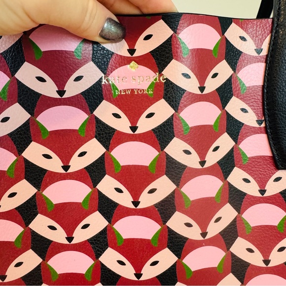 Kate Spade Geofox Large Reversible Tote, NWT - Picture 2 of 14